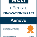 Aenova erhält Auszeichnung „Höchste Innovationskraft“